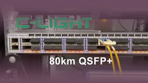 Ping test of C-light industrial grade media converter