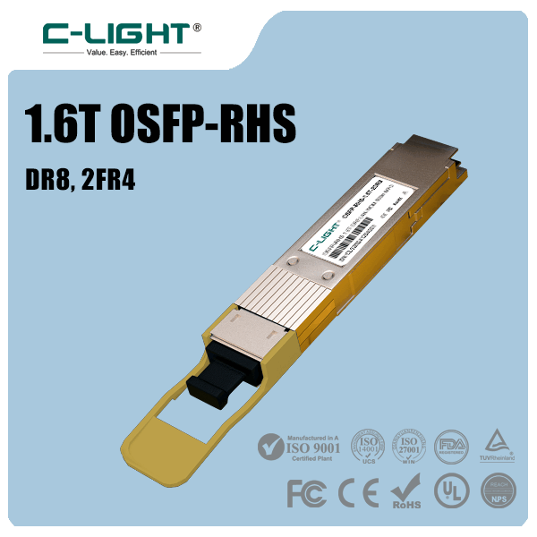 1.6T OSFP-RHS