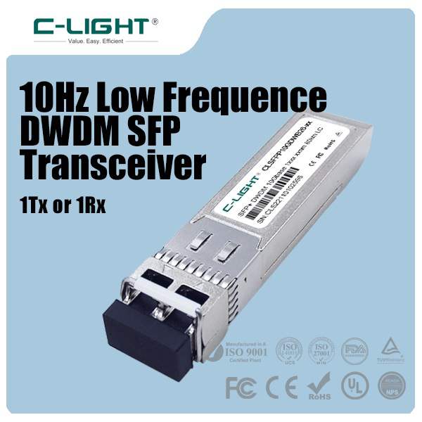 10Hz Low Frequence DWDM SFP transceiver
