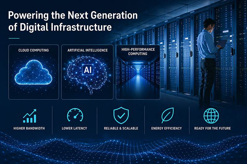 Design and Manufacturing Trends of Data Center Optical Transceivers