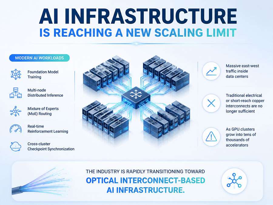 The Future of AI Infrastructure Depends on Optical Interconnects