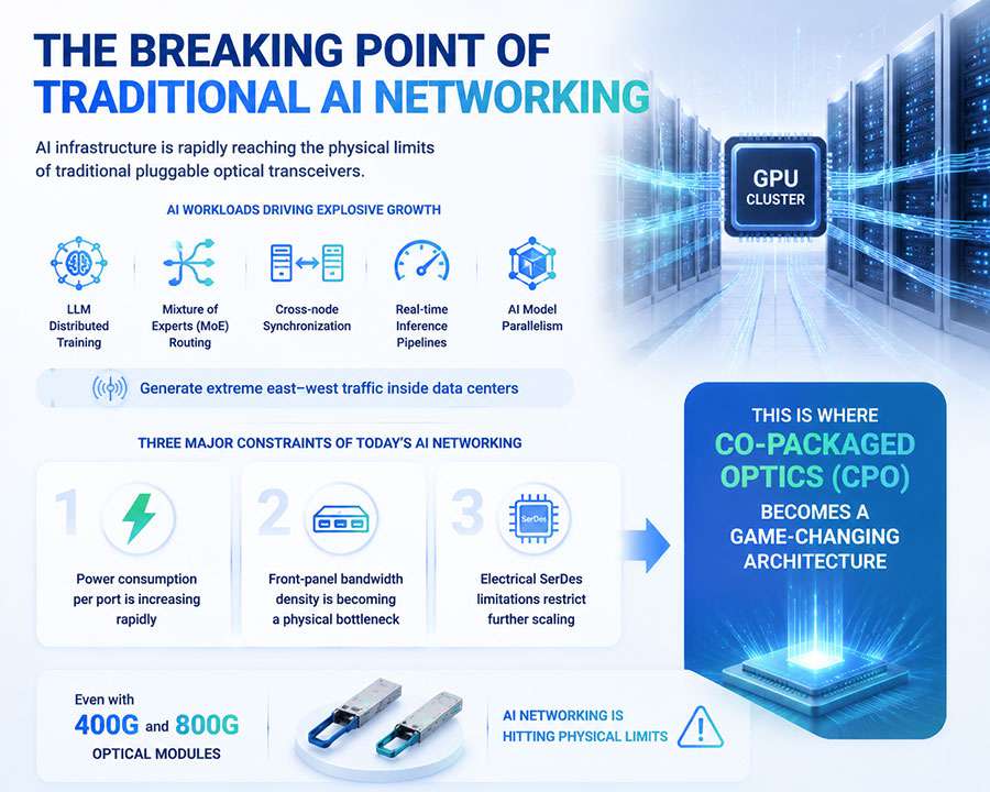 Why CPO Is the Future of AI Networking
