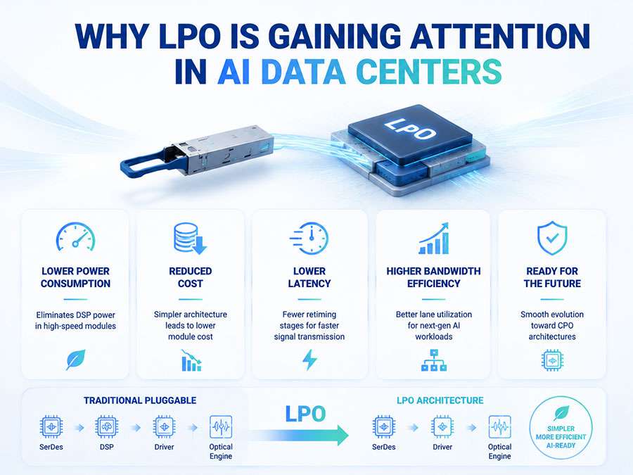 Why LPO Is Gaining Attention in AI Data Centers