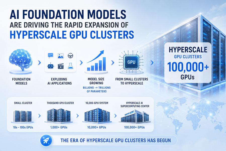 How 10,000+ GPU Clusters Are Reshaping Hyperscale AI Data Centers