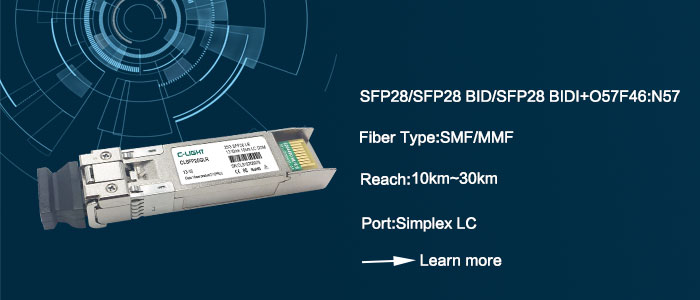  25G SFP28 products