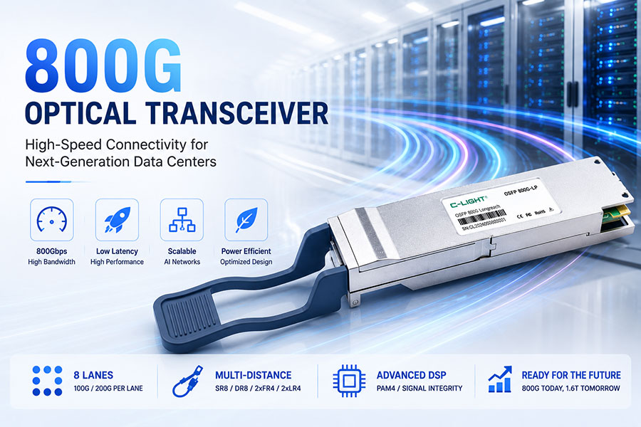 800G Optical Transceiver Complete Guide