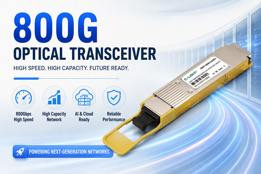 800G Optical Transceiver丨Technology Overview and Market Trends