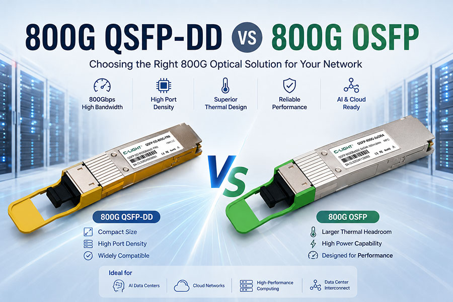 800G QSFP-DD vs 800G OSFP