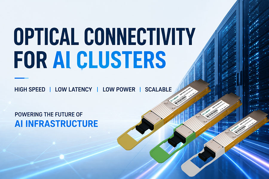 Optical Connectivity Challenges in AI Clusters