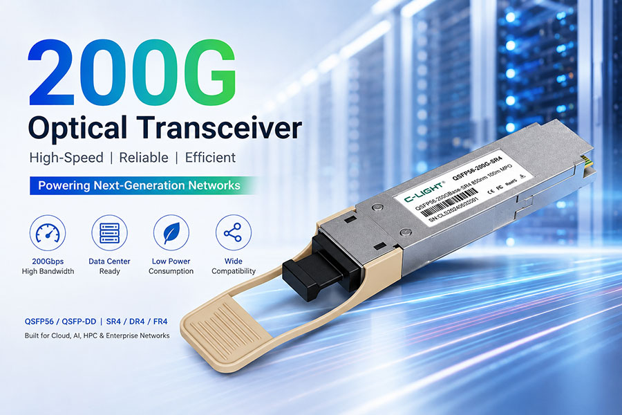 200G Optical Transceiver Technology, Applications, and Market Overview