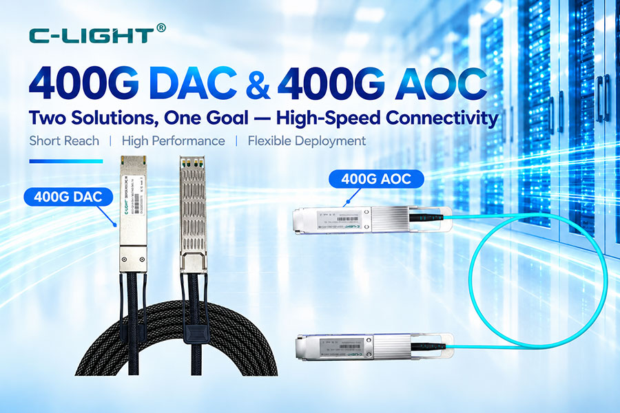 400G DAC vs 400G AOC