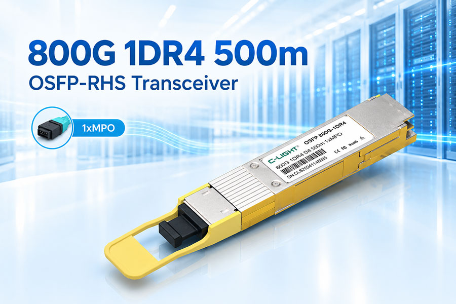 800G 1DR4 500m OSFP-RHS Transceiver
