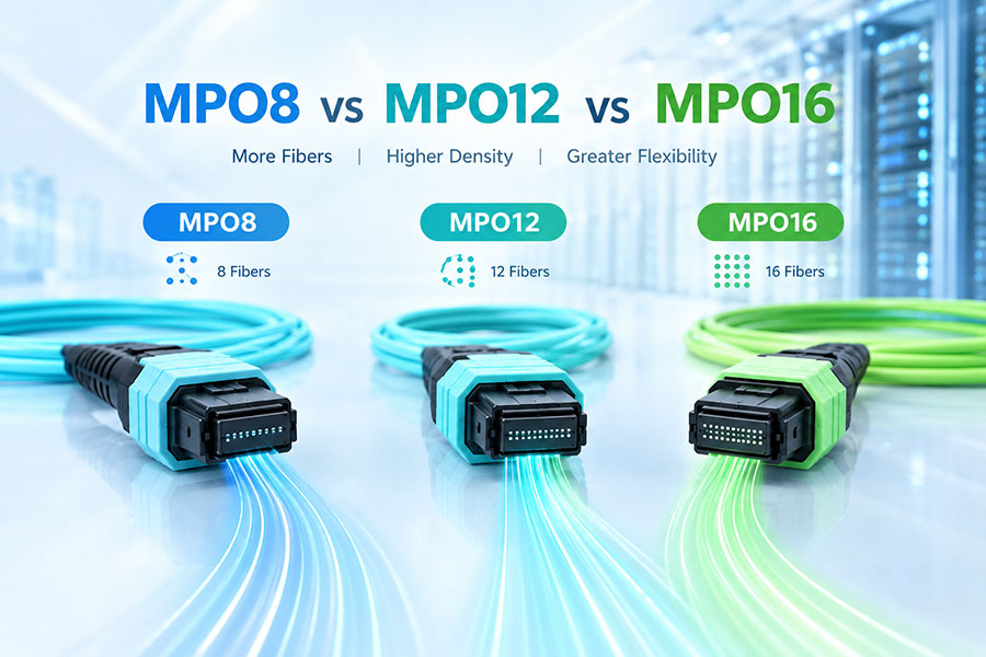 MPO-8 vs MPO-12 vs MPO-16