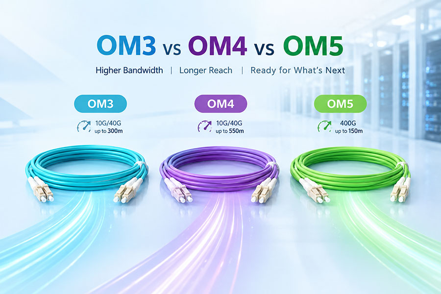 OM3 vs OM4 vs OM5