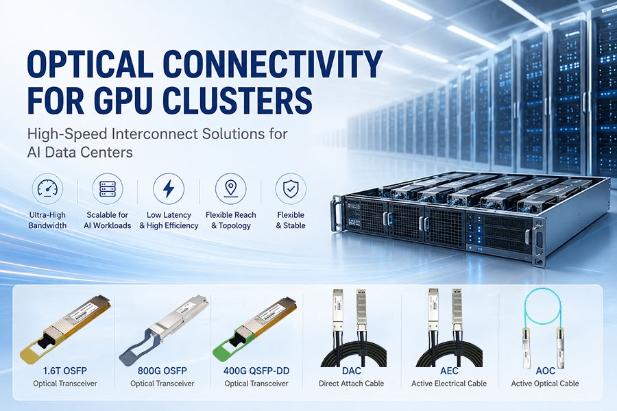 Optical Connectivity for GPU Clusters
