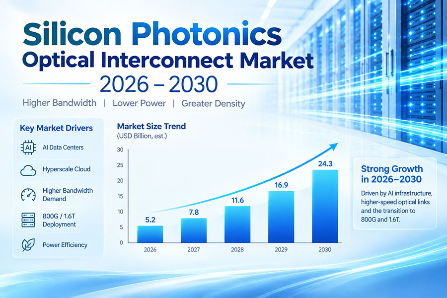 Silicon photonics optical interconnect market