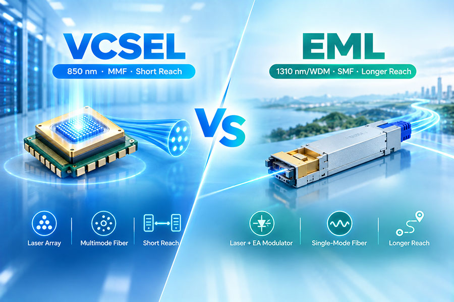 VCSEL vs EML