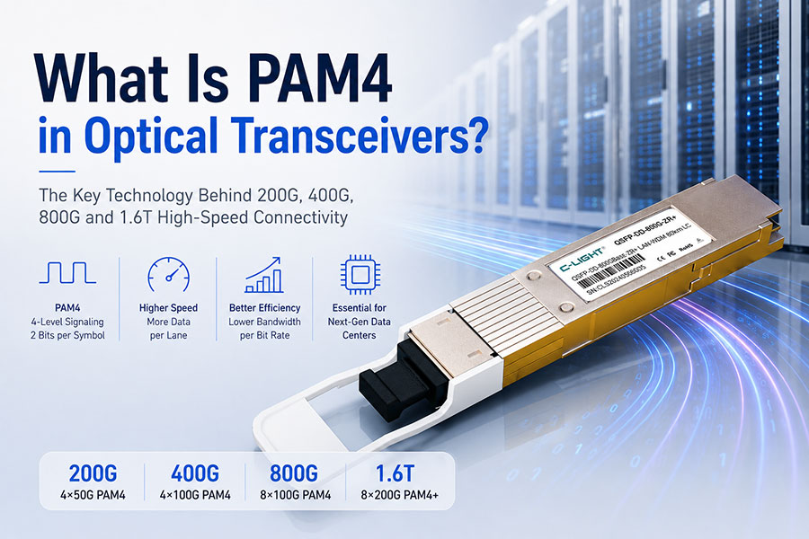 What Is PAM4 in Optical Transceivers