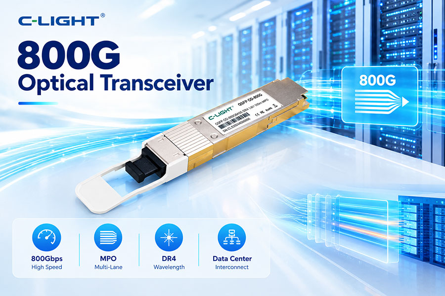 What Is an 800G Optical Transceiver?