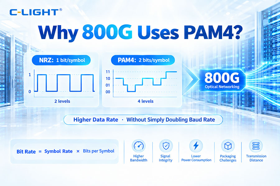 Why 800G Uses PAM4？