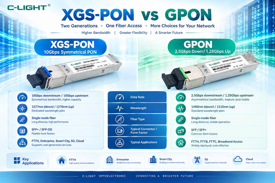 XGS-PON vs GPON