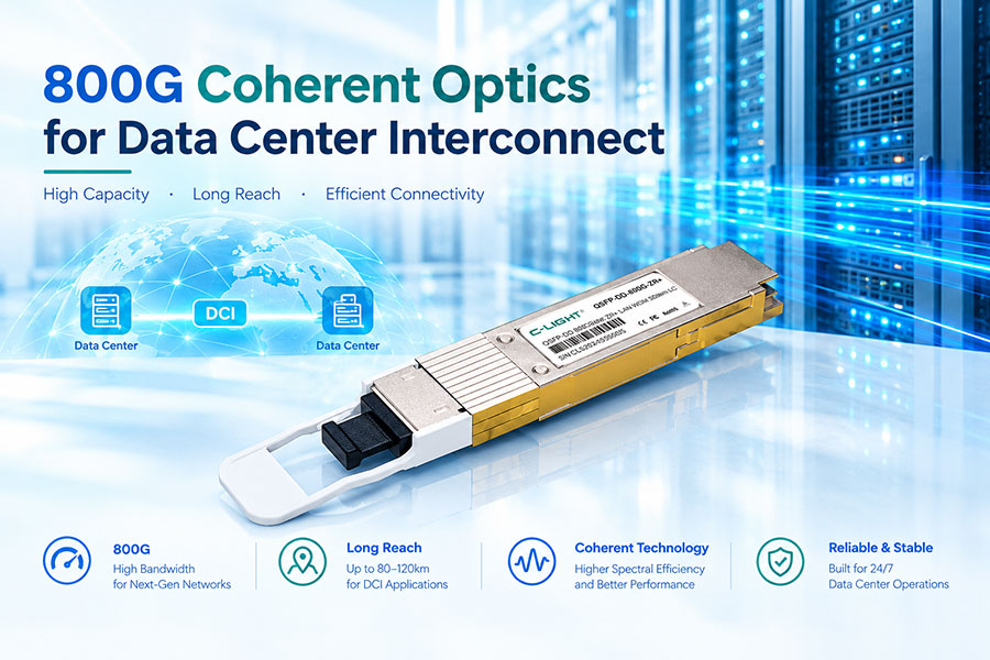 800G Coherent Optics for Data Center Interconnect