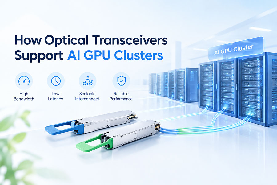 How Optical Transceivers Support AI GPU Clusters