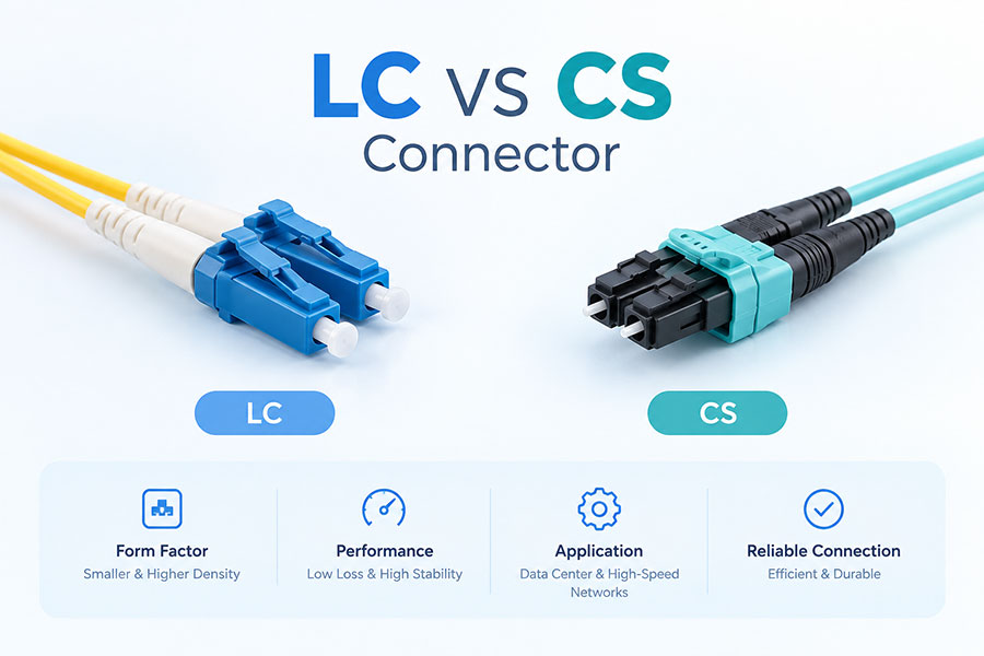 LC vs CS Connector