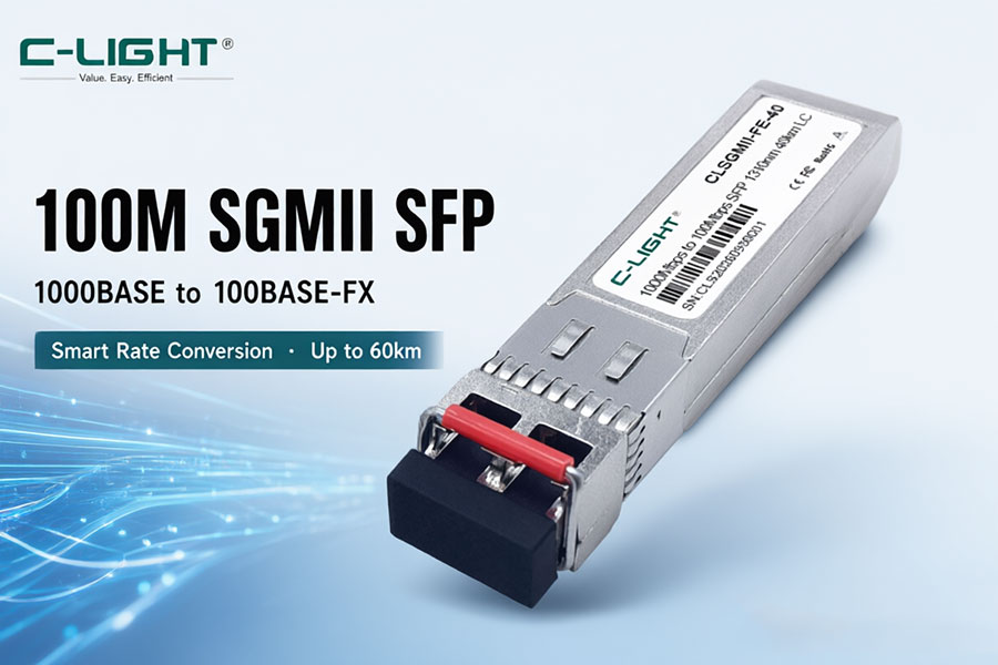 SGMII 1000BASE to 100BASE Optical Module Design Principle and Application
